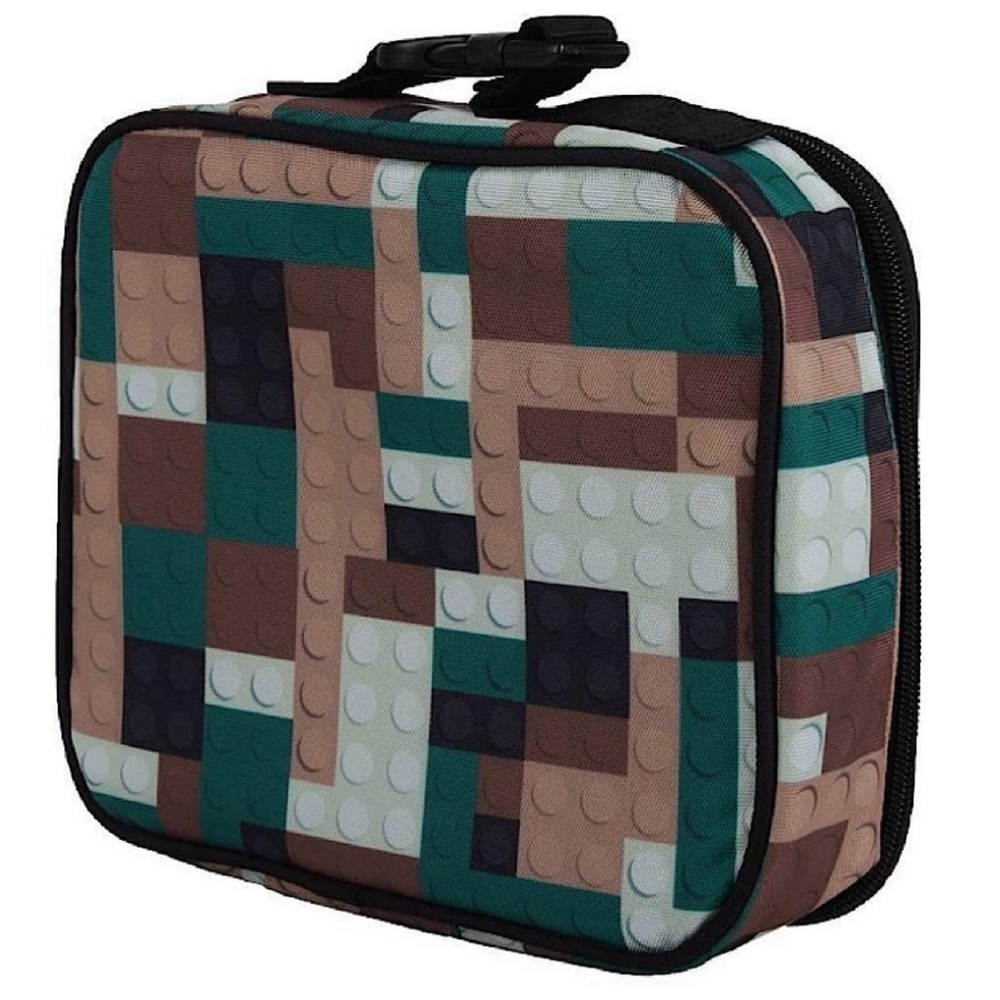 Lego Camouflage Tote Lunch Box Insulated Carry Case Kids Tote NEW